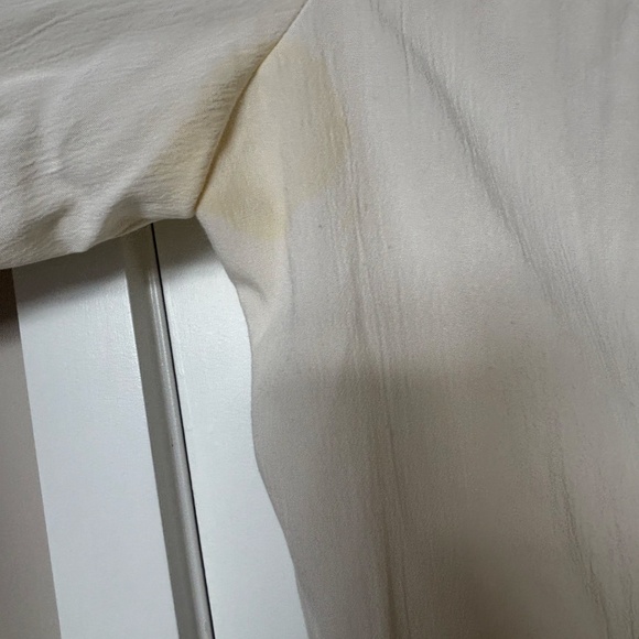 Vintage Lady Katie Cream Midi Dress Size 16 | Needs Cleaning and  Stained - Picture 3 of 13